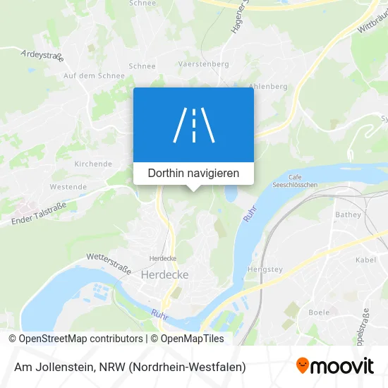 Am Jollenstein Karte