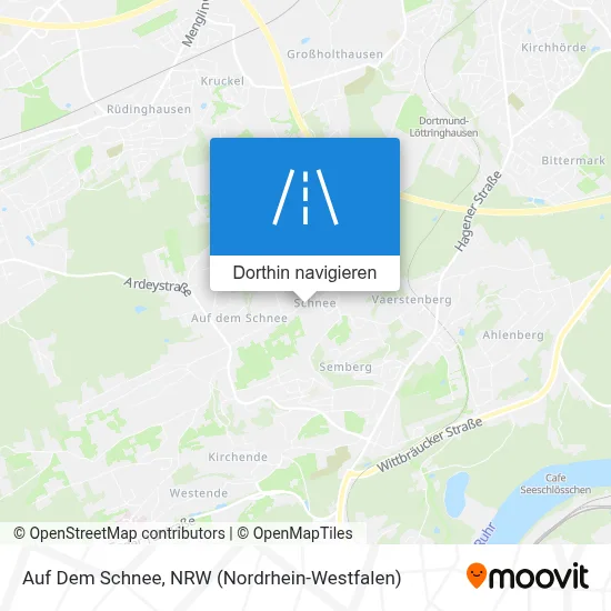 Auf Dem Schnee Karte