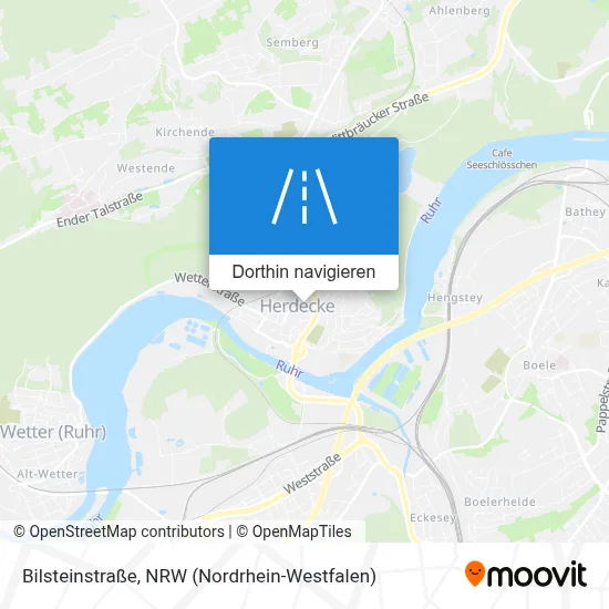 Bilsteinstraße Karte