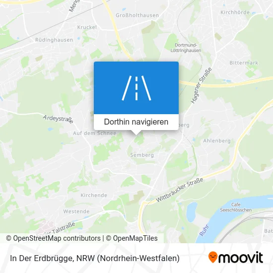 In Der Erdbrügge Karte