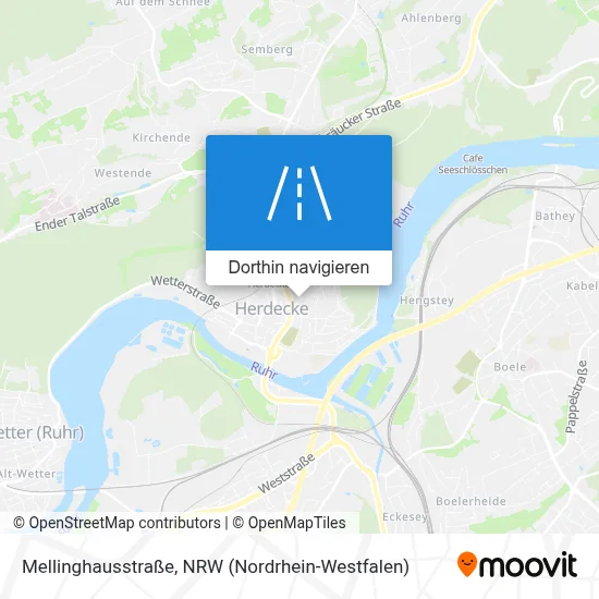 Mellinghausstraße Karte