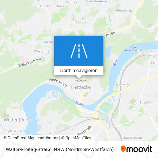 Walter-Freitag-Straße Karte