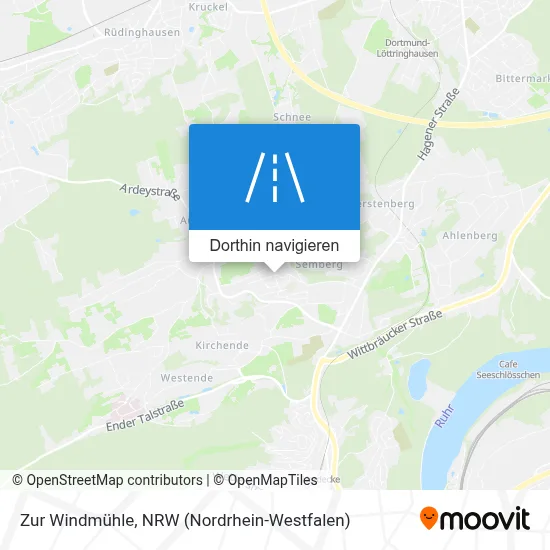 Zur Windmühle Karte