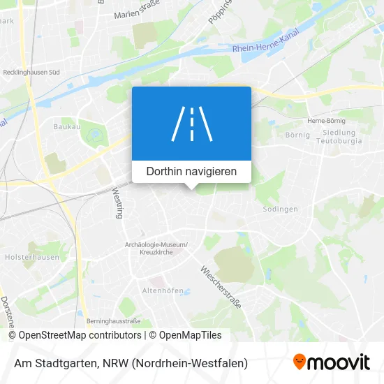 Am Stadtgarten Karte