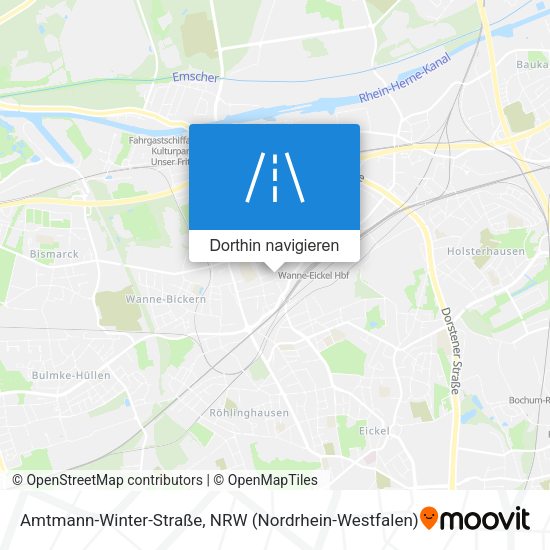 Amtmann-Winter-Straße Karte