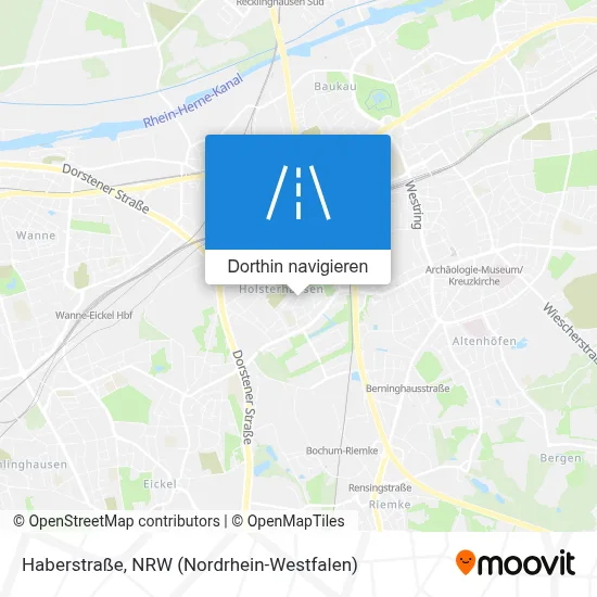 Haberstraße Karte