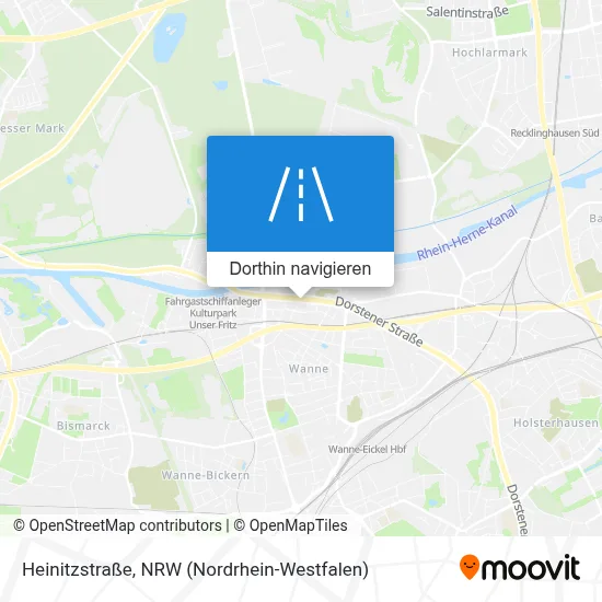 Heinitzstraße Karte