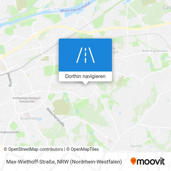 Max-Wiethoff-Straße Karte