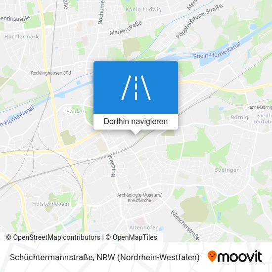 Schüchtermannstraße Karte