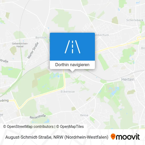 August-Schmidt-Straße Karte