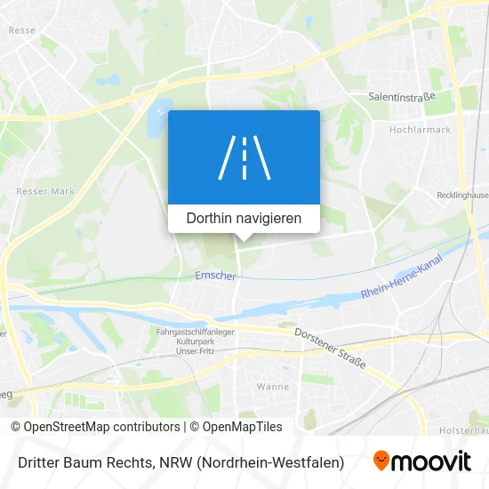 Dritter Baum Rechts Karte