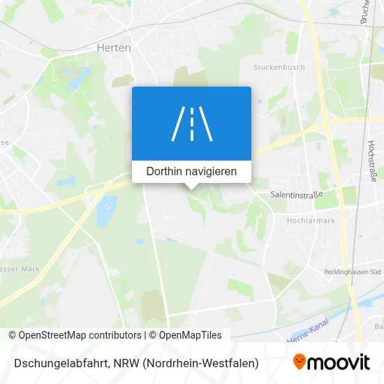 Dschungelabfahrt Karte