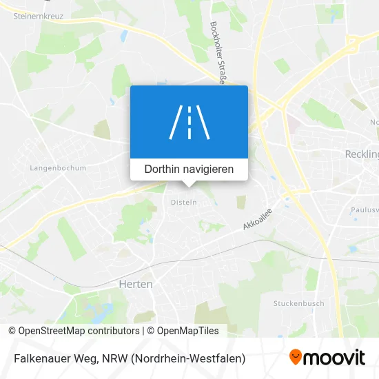 Falkenauer Weg Karte