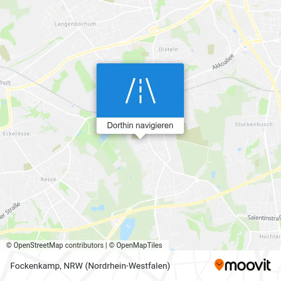 Fockenkamp Karte