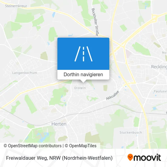 Freiwaldauer Weg Karte