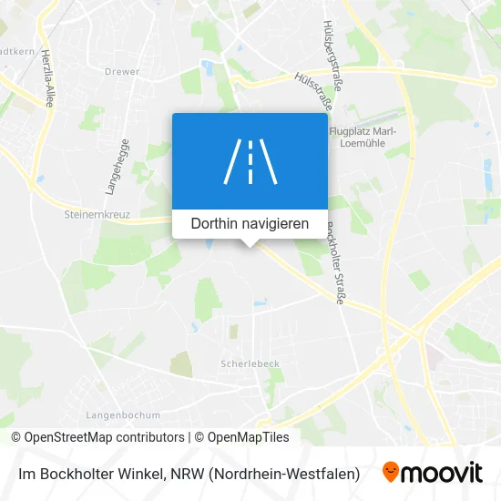 Im Bockholter Winkel Karte