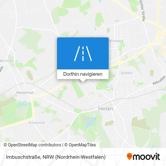 Imbuschstraße Karte