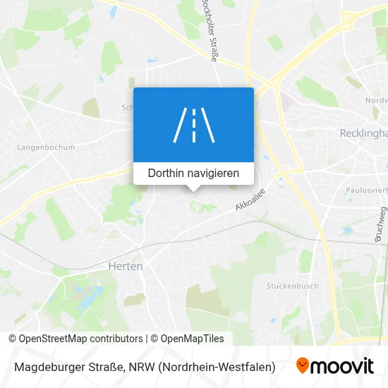 Magdeburger Straße Karte