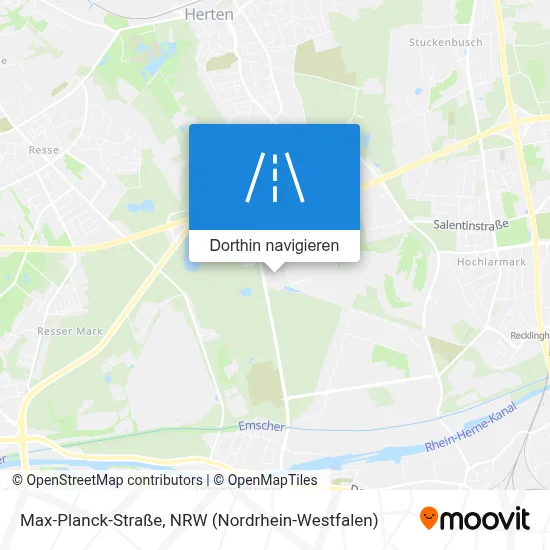 Max-Planck-Straße Karte