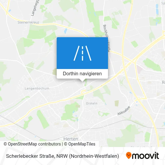 Scherlebecker Straße Karte