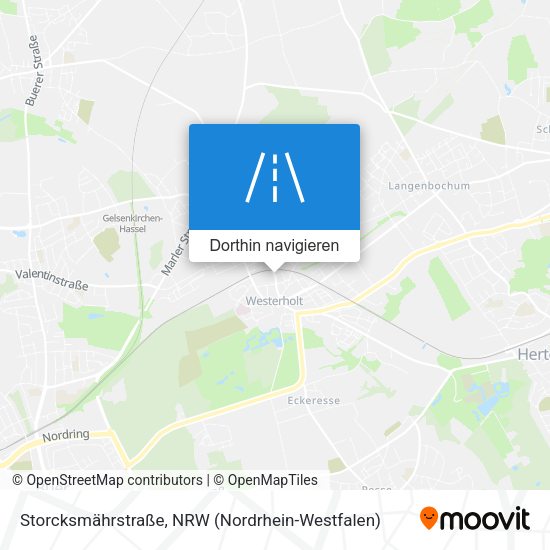 Storcksmährstraße Karte