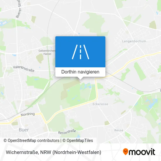 Wichernstraße Karte