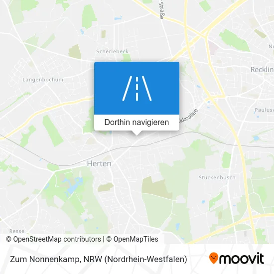 Zum Nonnenkamp Karte