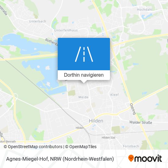 Agnes-Miegel-Hof Karte