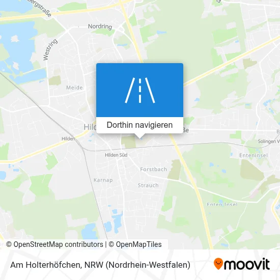 Am Holterhöfchen Karte