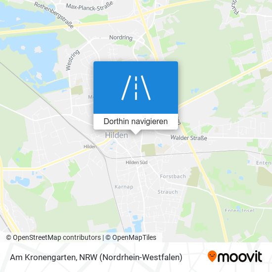 Am Kronengarten Karte