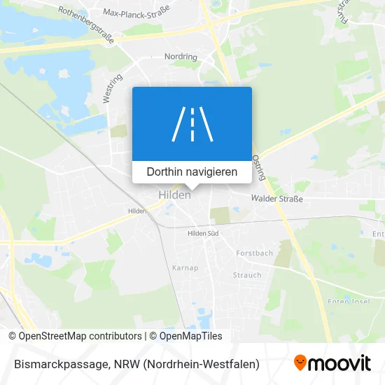 Bismarckpassage Karte