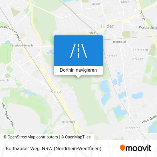 Bolthauser Weg Karte