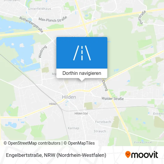 Engelbertstraße Karte