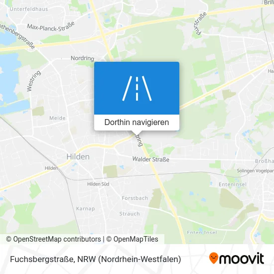 Fuchsbergstraße Karte