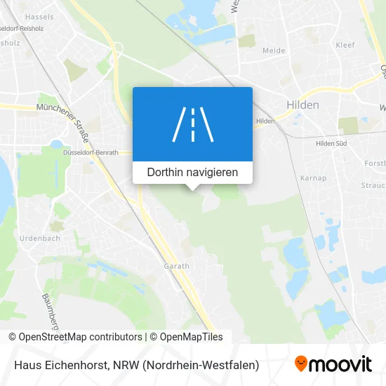 Haus Eichenhorst Karte