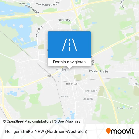 Heiligenstraße Karte