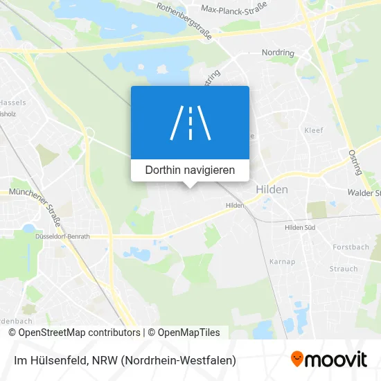 Im Hülsenfeld Karte