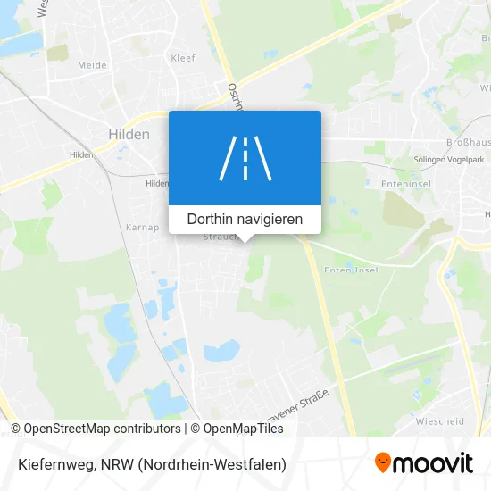 Kiefernweg Karte