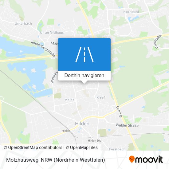 Molzhausweg Karte