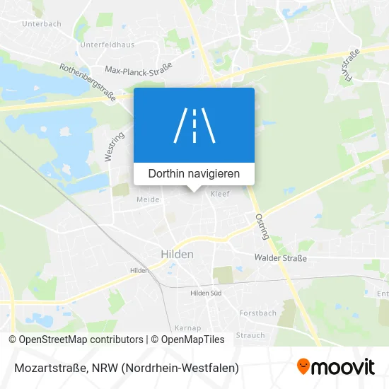 Mozartstraße Karte