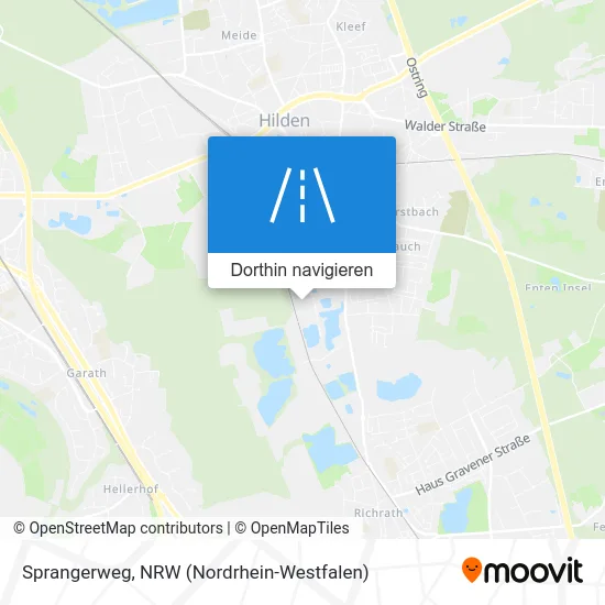 Sprangerweg Karte