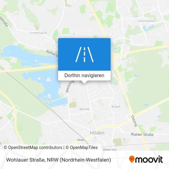 Wohlauer Straße Karte