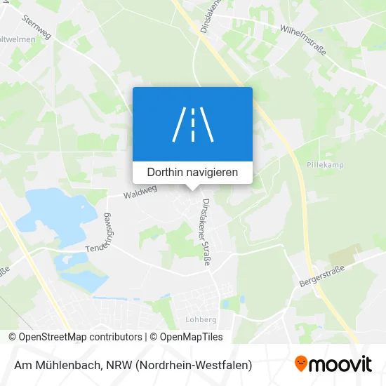 Am Mühlenbach Karte