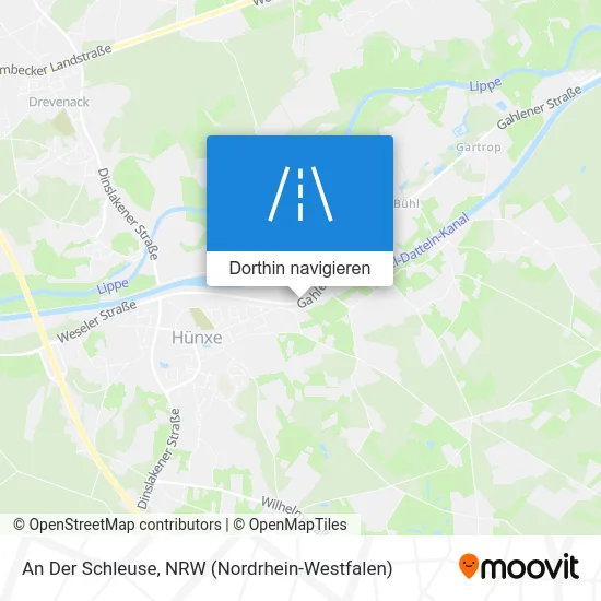 An Der Schleuse Karte