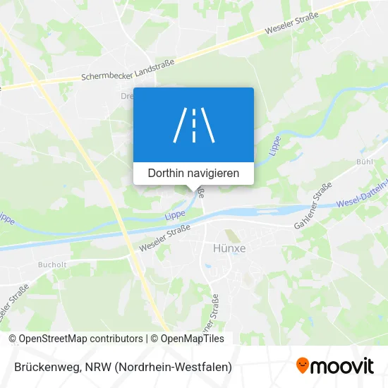 Brückenweg Karte