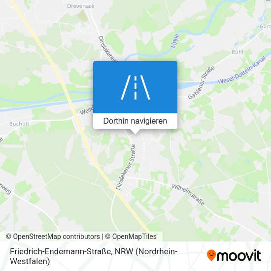 Friedrich-Endemann-Straße Karte