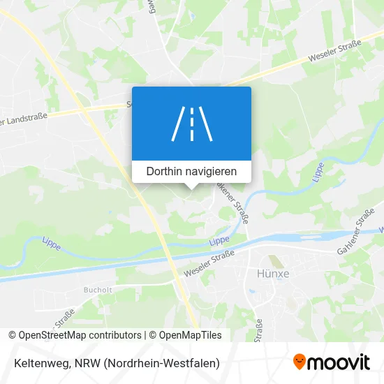 Keltenweg Karte