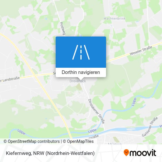 Kiefernweg Karte