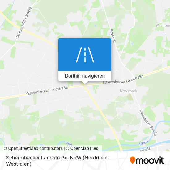 Schermbecker Landstraße Karte