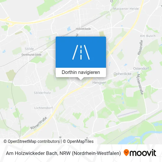 Am Holzwickeder Bach Karte